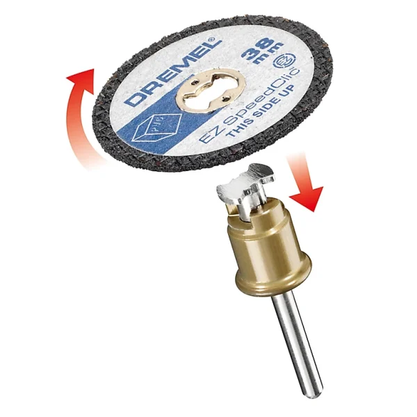 Castorama 2 Disques à Meuler Dremel SpeedClic 1