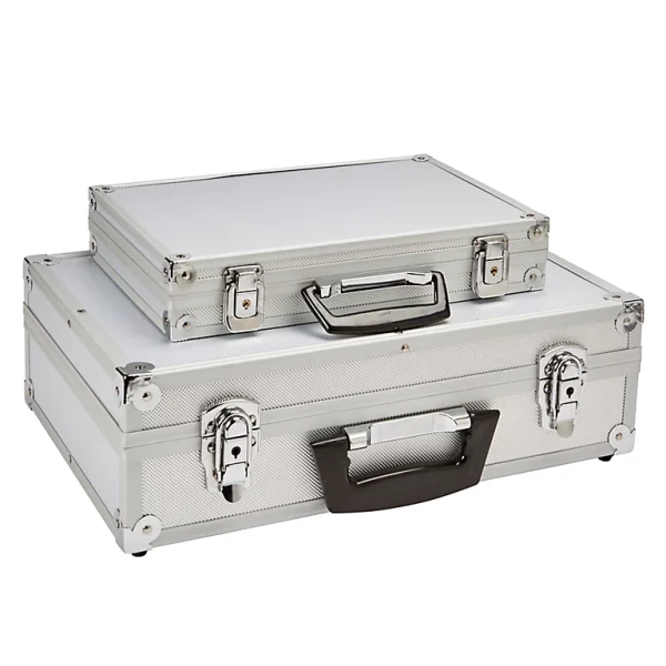 Castorama 2 Mallettes En Aluminium 32 Et 43 Cm 1