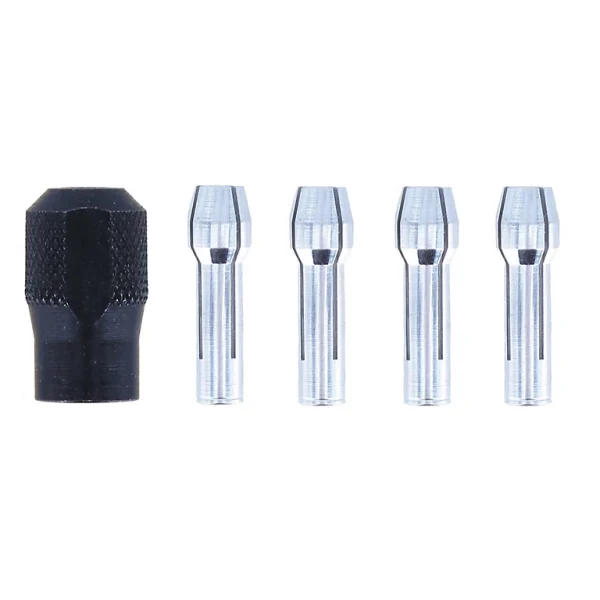 Castorama 4 Pinces Porte-embout + écrou Dremel 1