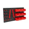 Castorama Ensemble 2 Panneaux Muraux + 9 Bacs + 10 Crochets + 2 Porte-outils En Polypropylène 5
