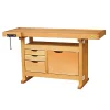 Castorama Etabli De Menuisier En Bois Outifrance 1 Porte 3 Tiroirs L.150 X L.50 X H.82 Cm 7