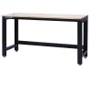 Castorama Etabli De Travail En Acier/bois Magnusson L.160 X L.60 X H.87 Cm Charge Maxi 150 Kg 7