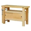 Castorama Etabli Professionnel En Bois Outifrance 2 Portes Coulissantes Rangement 116 Litres L.120 X L.50 X H.85 Cm 5