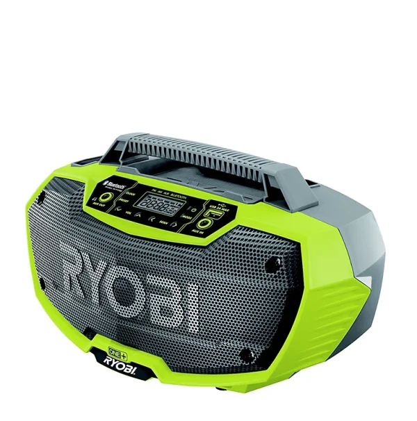 Castorama Radio D’atelier Stéréo Bluetooth Ryobi ONE+ R18RH-0 18V (sans Batterie) 1